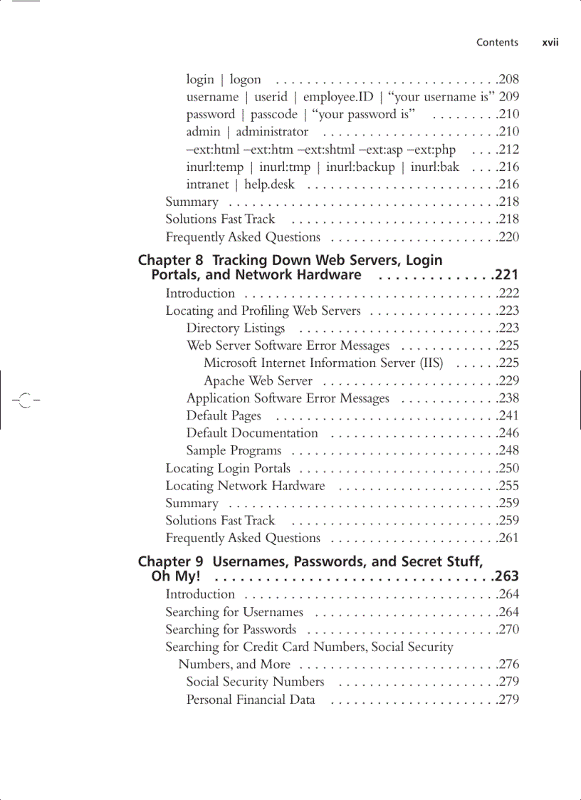 image for page Google Hacking for Penetration Testers