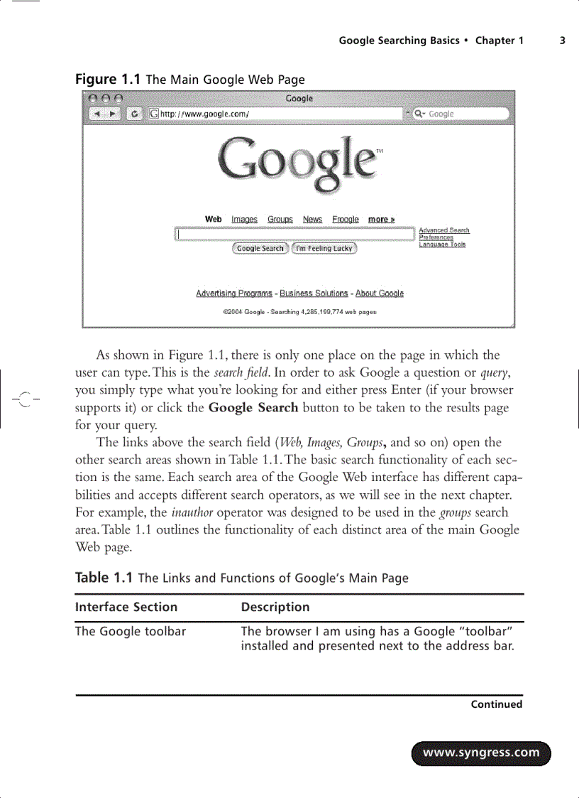 image for page Google Hacking for Penetration Testers