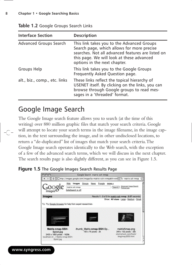 image for page Google Hacking for Penetration Testers
