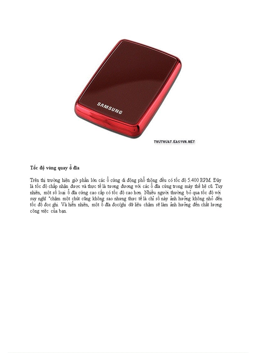 image for page Những lưu ý khi chọn mua ổ cứng gắn ngoài