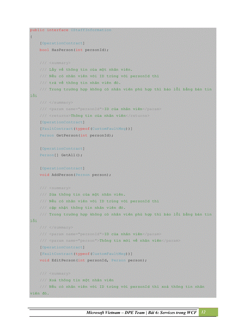 image for page Services trong windows communication foundation