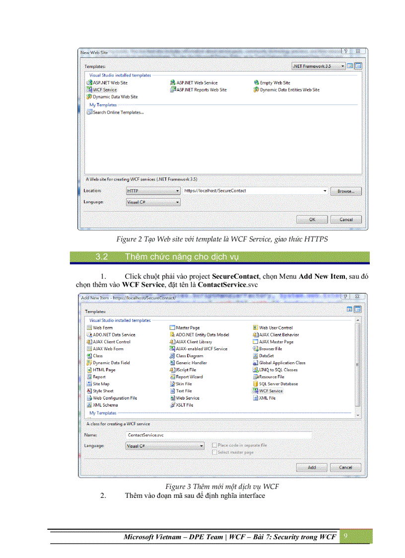 image for page Security trong windows communication foundation