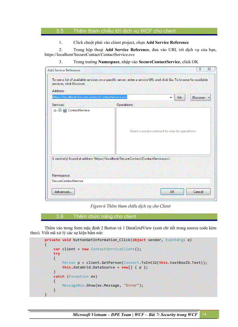 image for page Security trong windows communication foundation