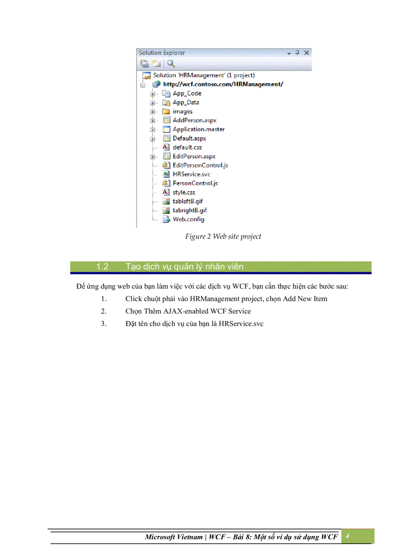 image for page Một số ví dụ sử dụng windows communication foundation