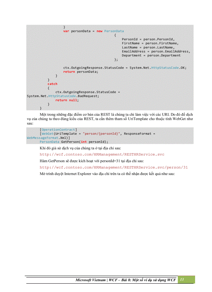 image for page Một số ví dụ sử dụng windows communication foundation