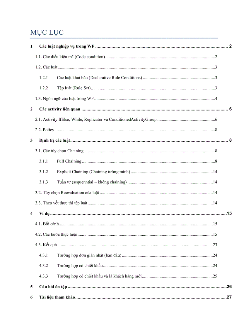 image for page Workflow với các luật và tập luật