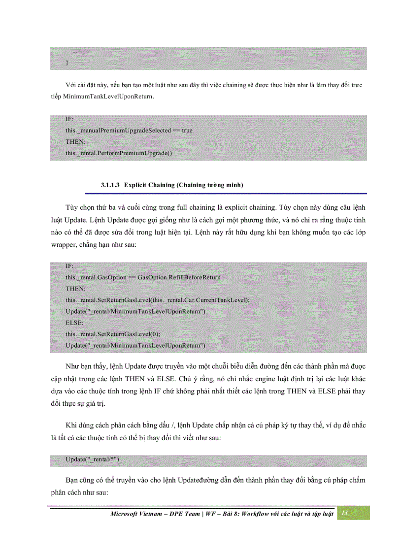 image for page Workflow với các luật và tập luật