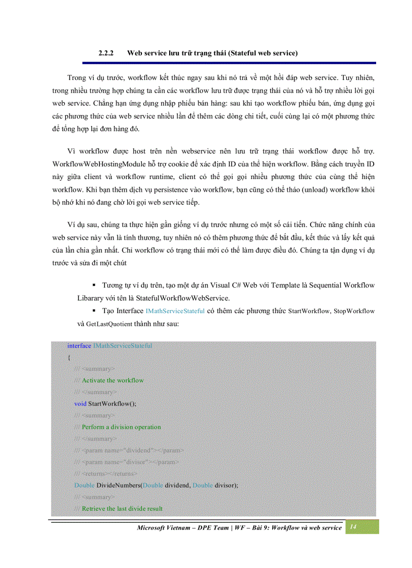image for page WORKFLOW và web service