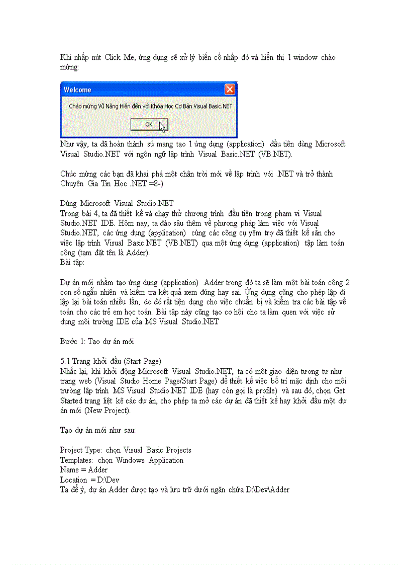 image for page Lập trình Visual Basic Net 2005
