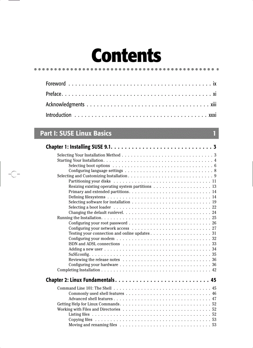 image for page SUSE Linux 9 Bible