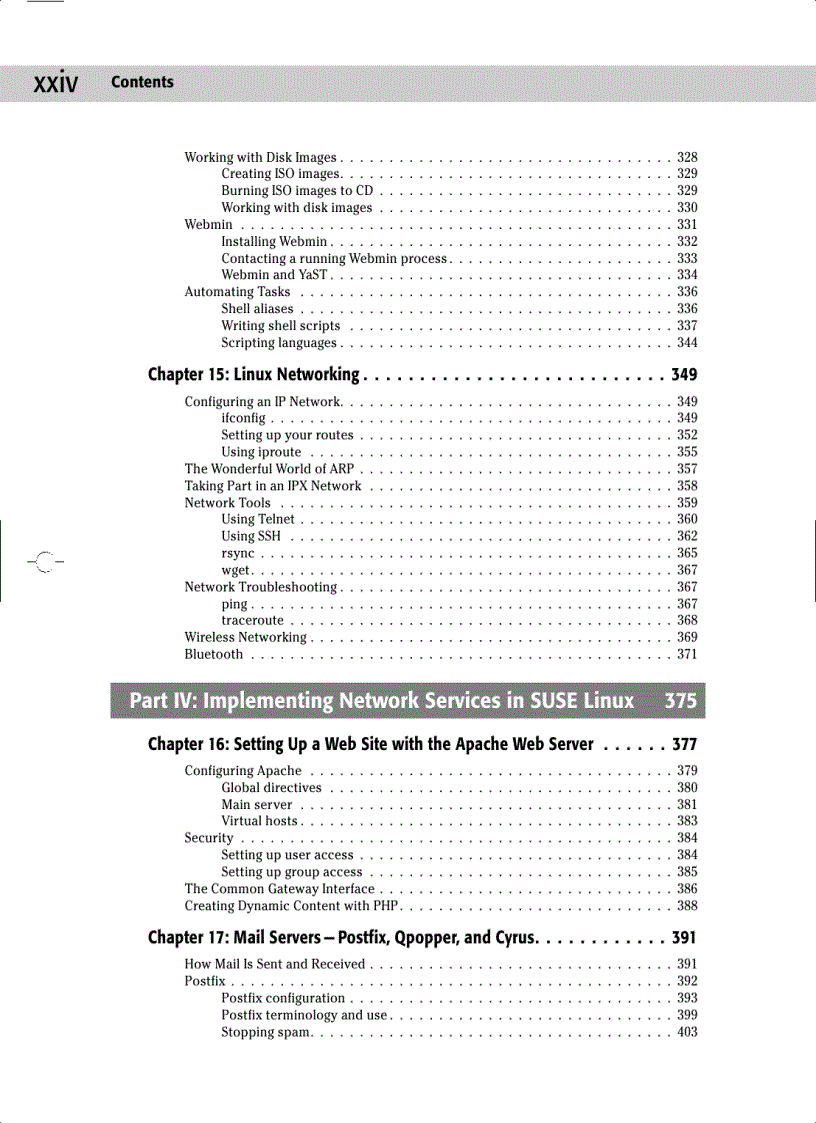 image for page SUSE Linux 9 Bible
