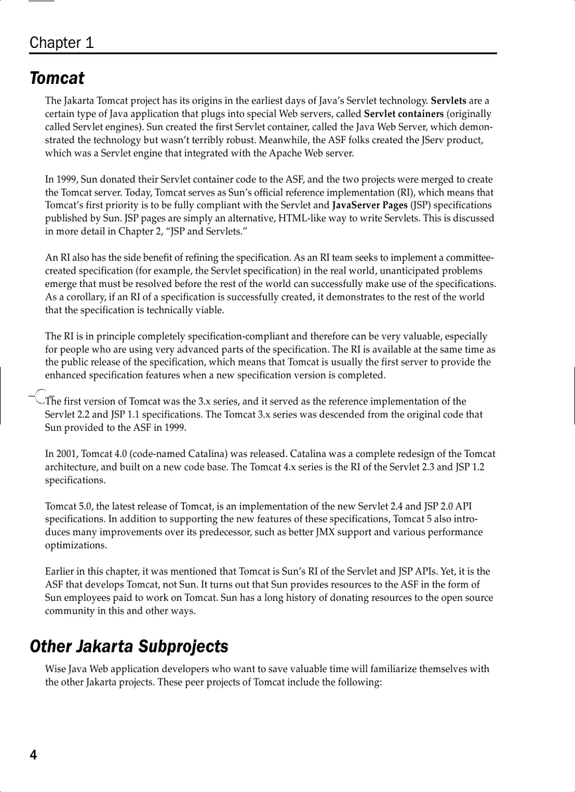 image for page Professional Apache Tomcat 5