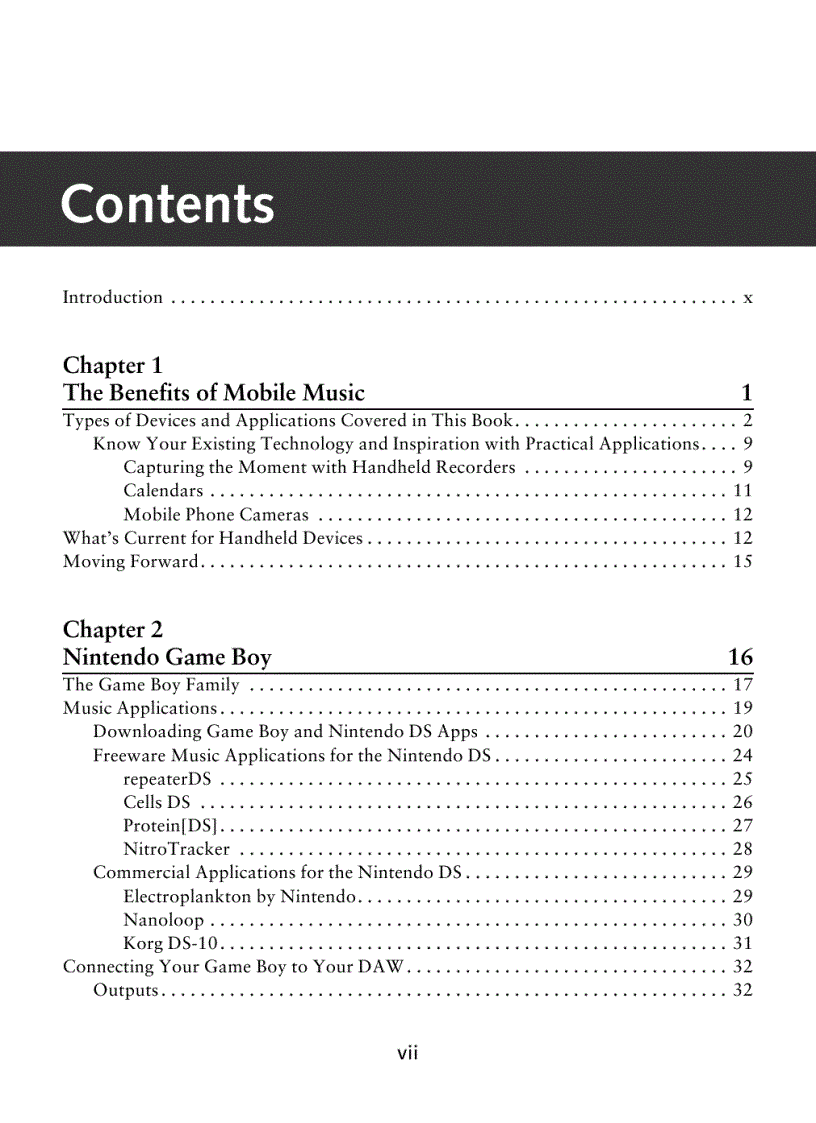 image for page Making Music with Mobile Devices