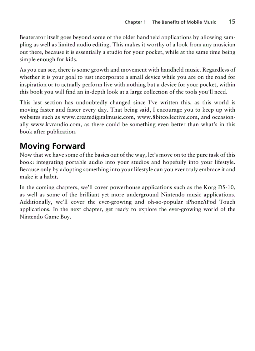 image for page Making Music with Mobile Devices