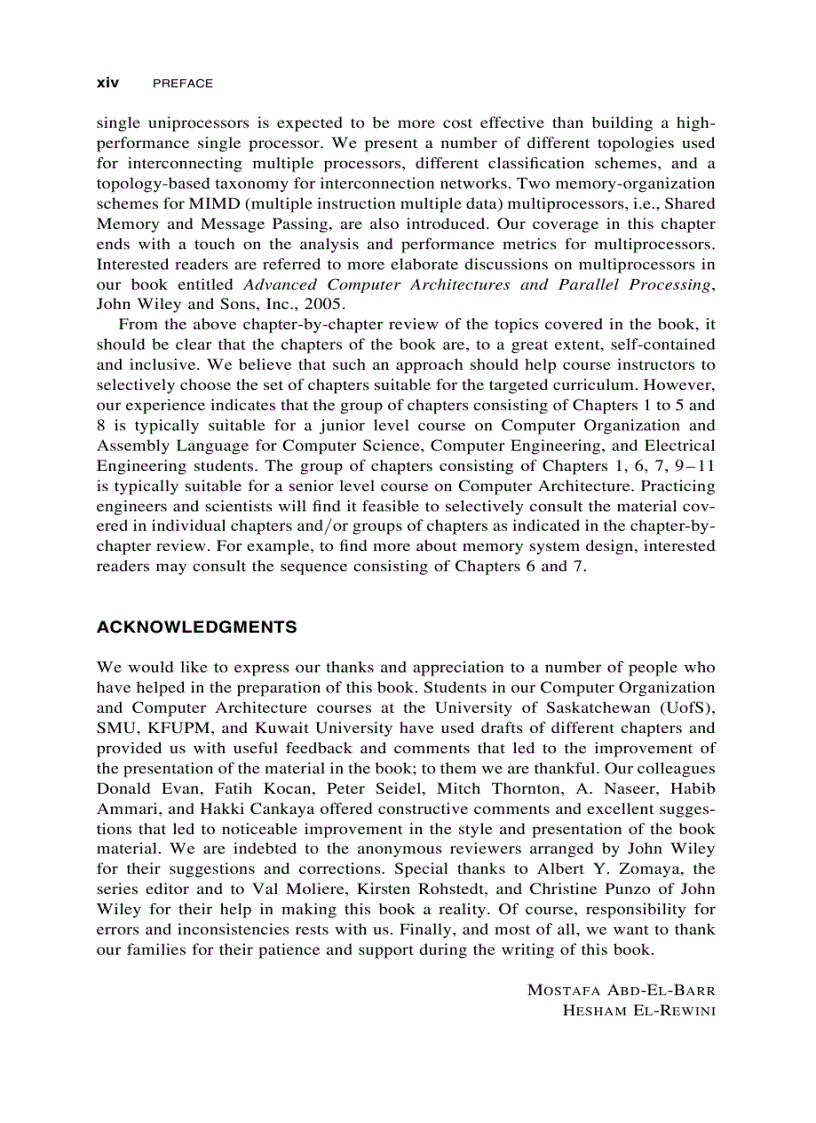 image for page Kiến trúc máy tính Fundamentals of Computer Organization and Architecture 2005 Wiley