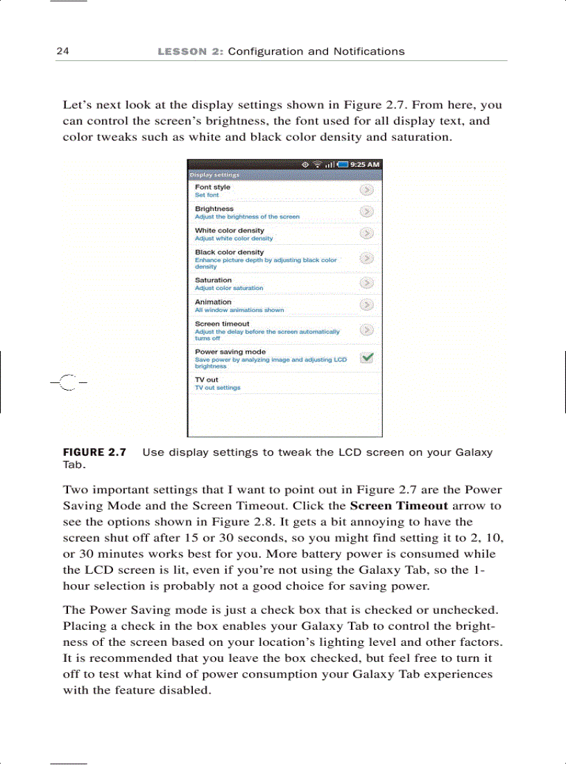 image for page Sams Teach Yourself Samsung GALAXY Tab in 10 Minutes