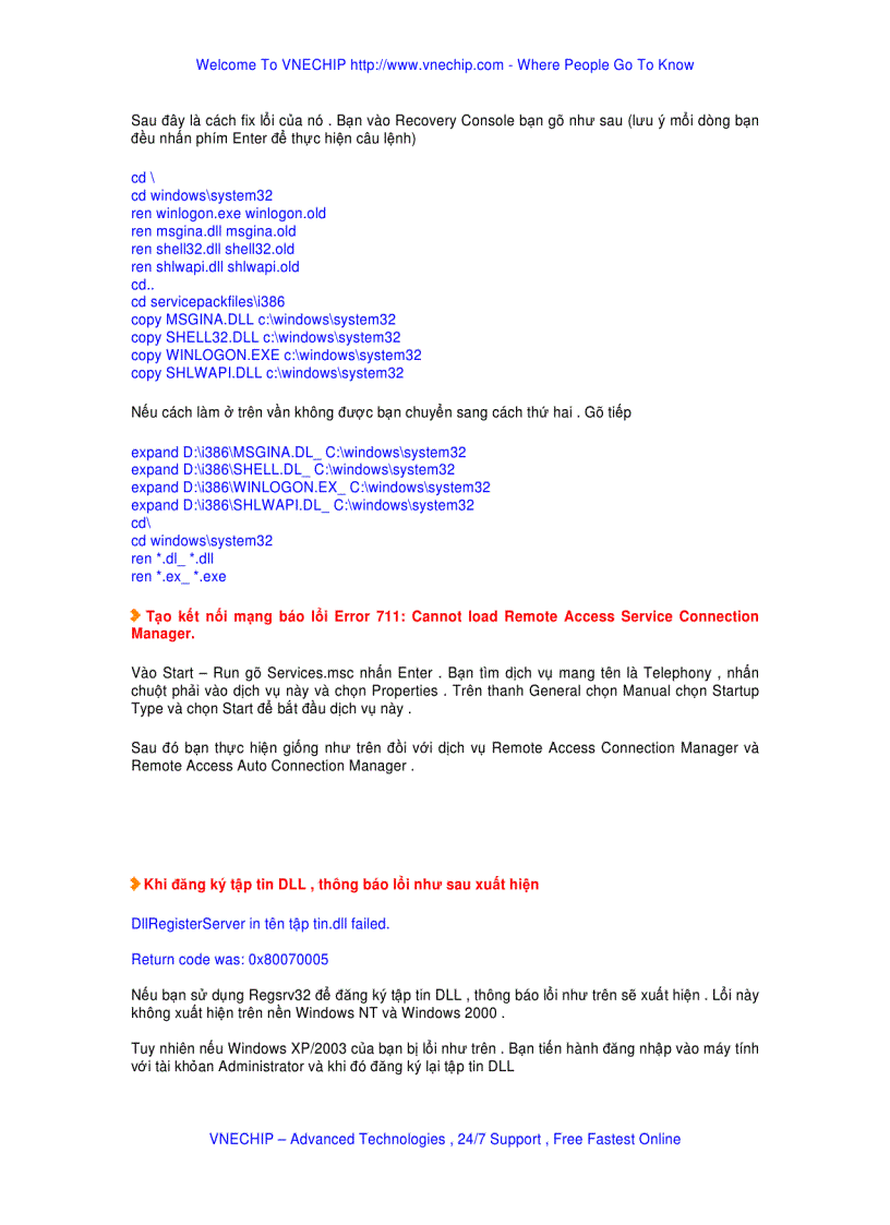 image for page 500 lỗi win và cách khắc phục