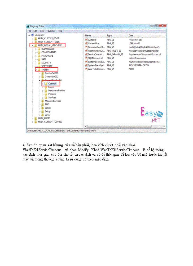 image for page Tăng tốc tắt máy trong Windows 7