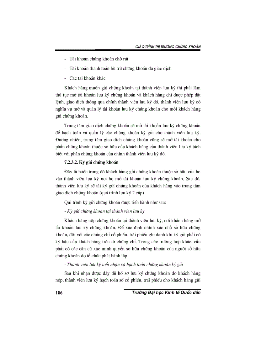 image for page Chương 7 Lưu ký đăng ký và thanh toán bù trừ chứng khoán