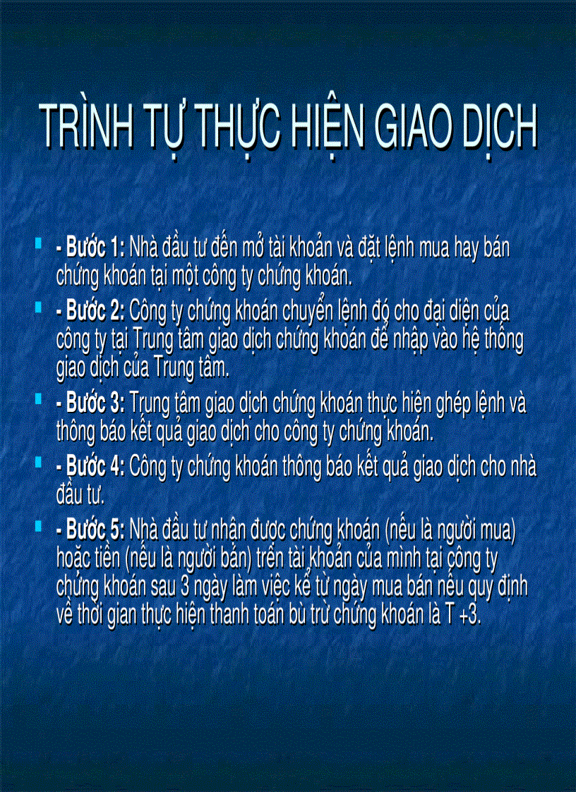 image for page Giáo dịch chứng khoán tại sở giao dịch
