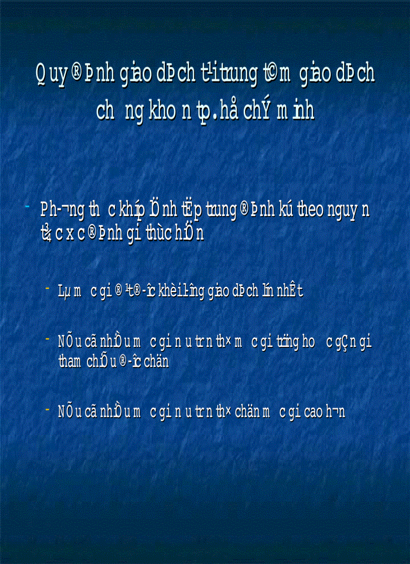 image for page Giáo dịch chứng khoán tại sở giao dịch