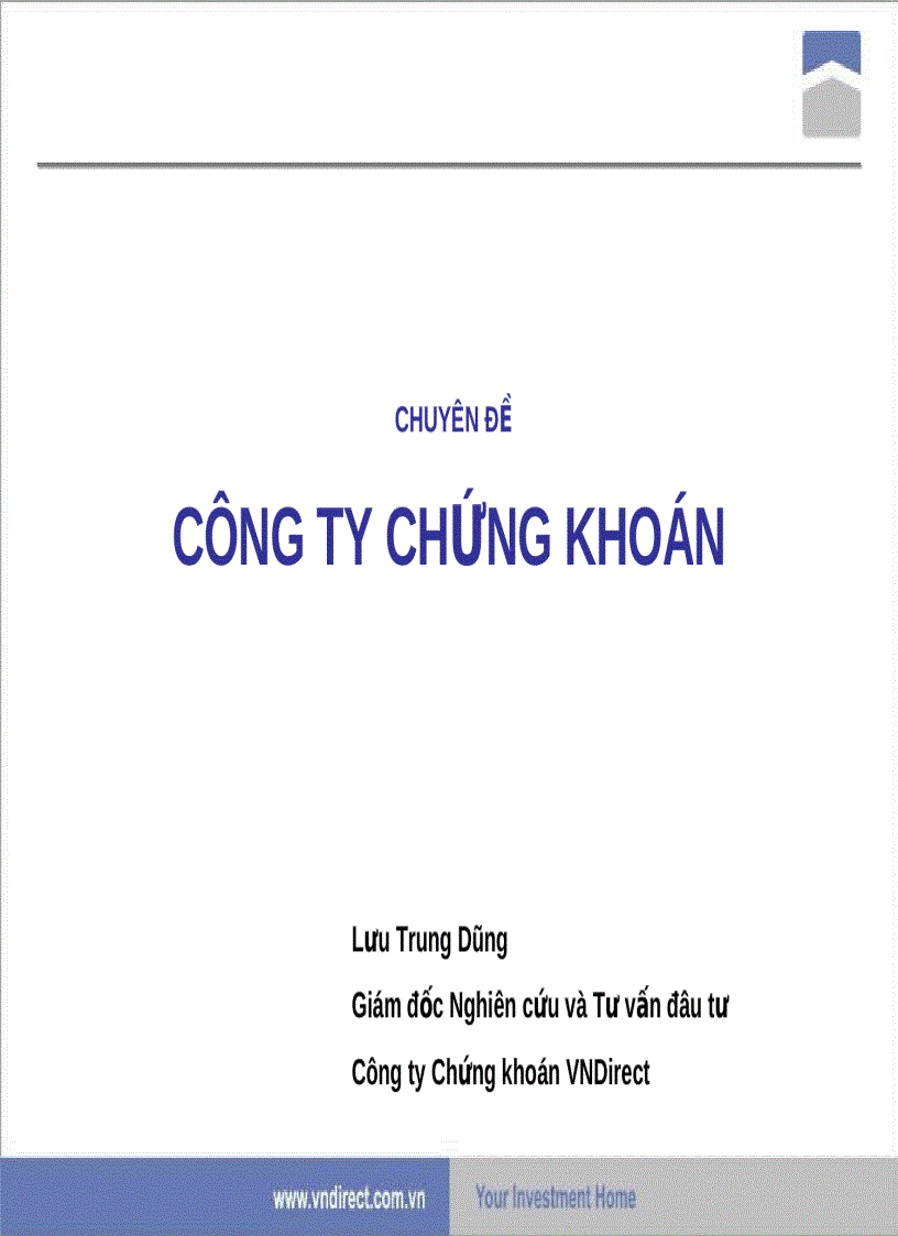 image for page Chuyên đề công ty chứng khoán