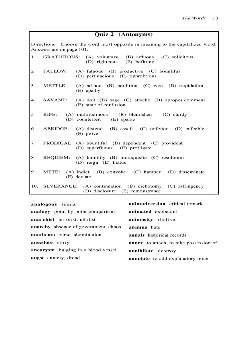 image for page Vocabulary 4000 the 4000 words essential for an ed ucated vocabulary
