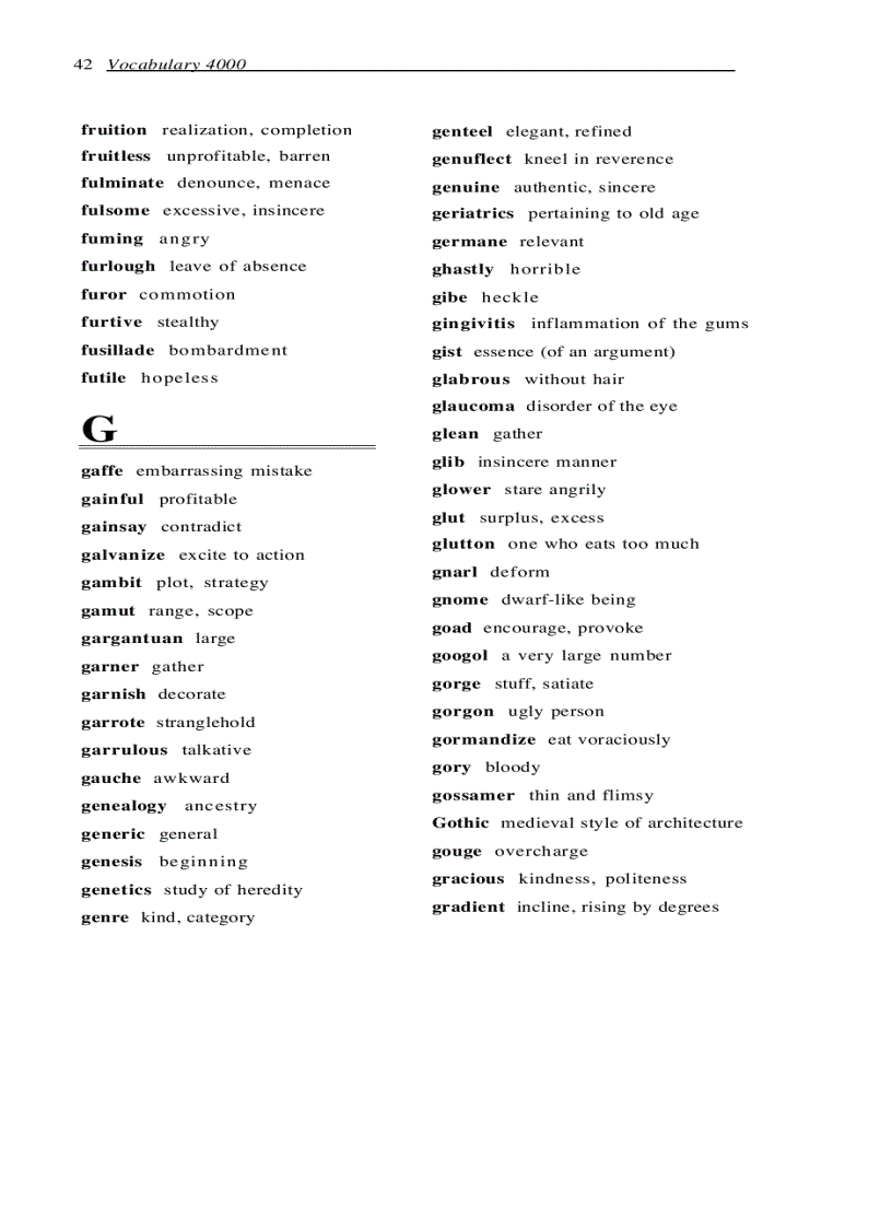image for page Vocabulary 4000 the 4000 words essential for an ed ucated vocabulary 1