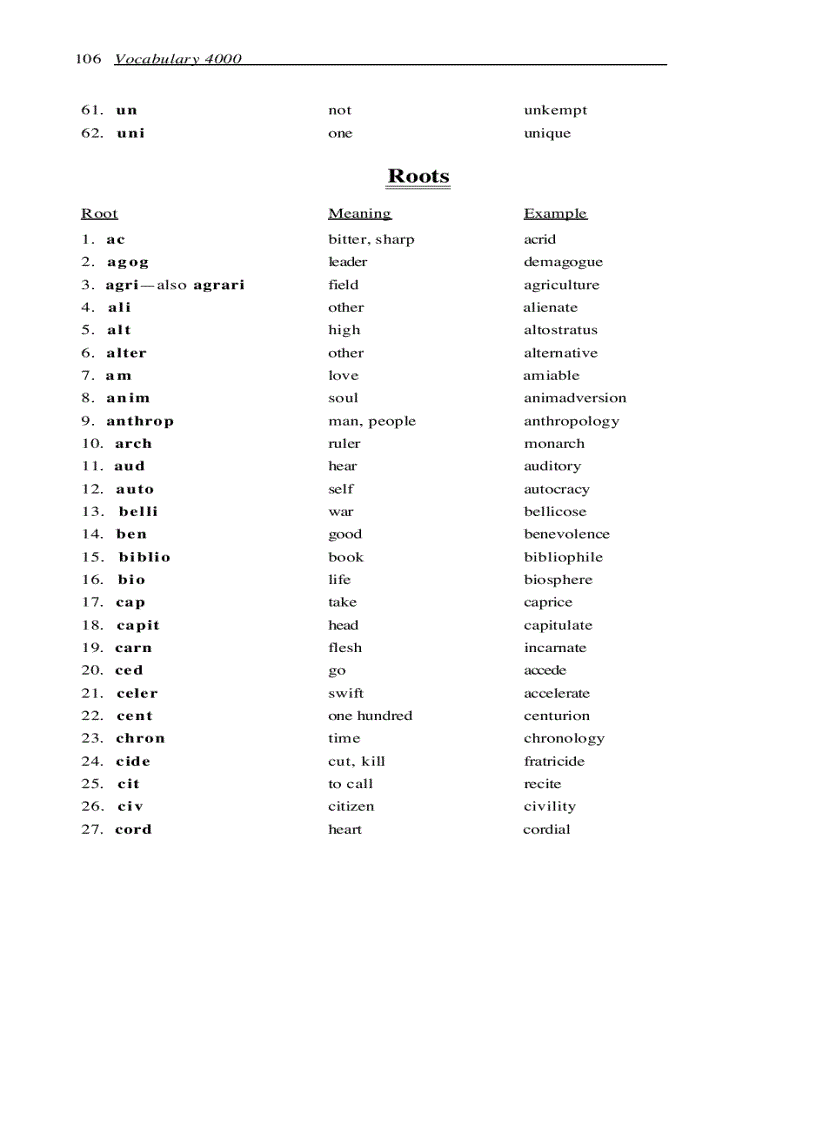 image for page Vocabulary 4000 the 4000 words essential for an ed ucated vocabulary 5