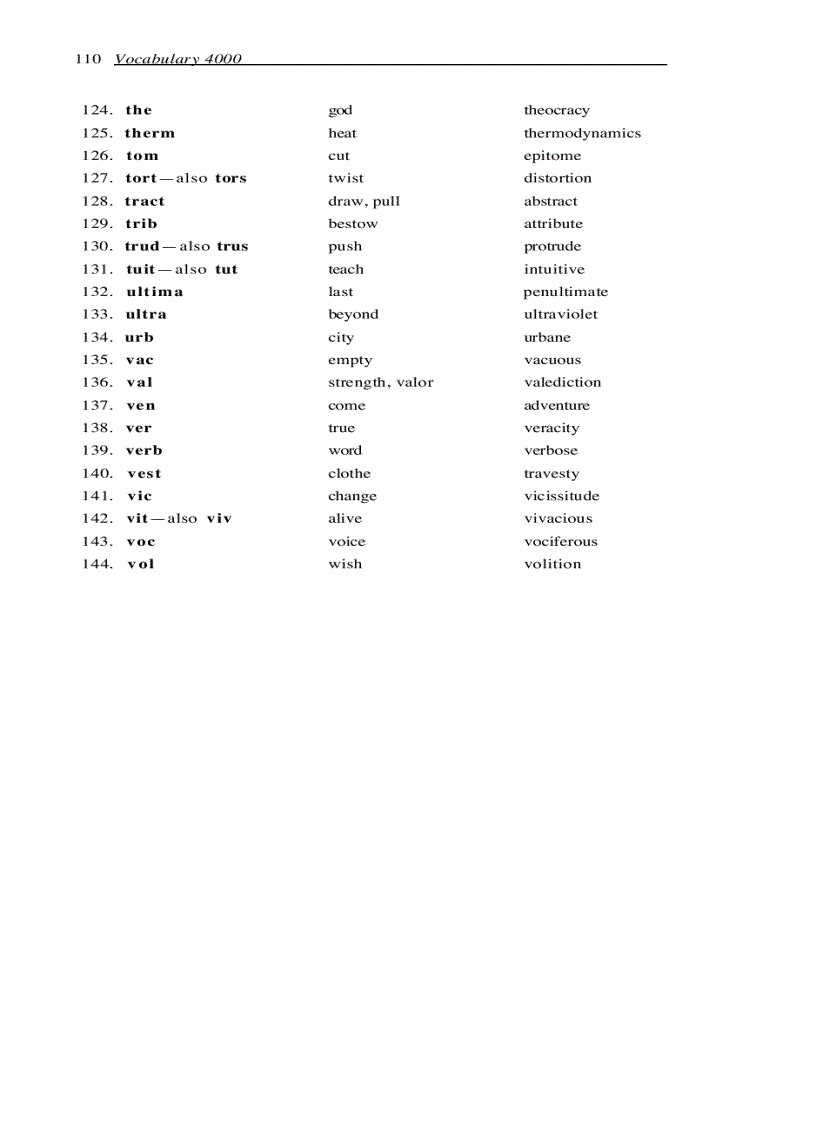 image for page Vocabulary 4000 the 4000 words essential for an ed ucated vocabulary 5