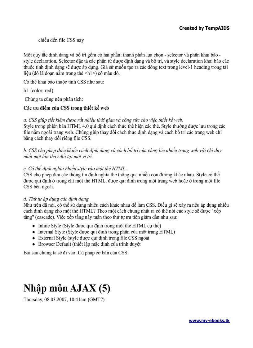 image for page Ebook nhập môn Ajax