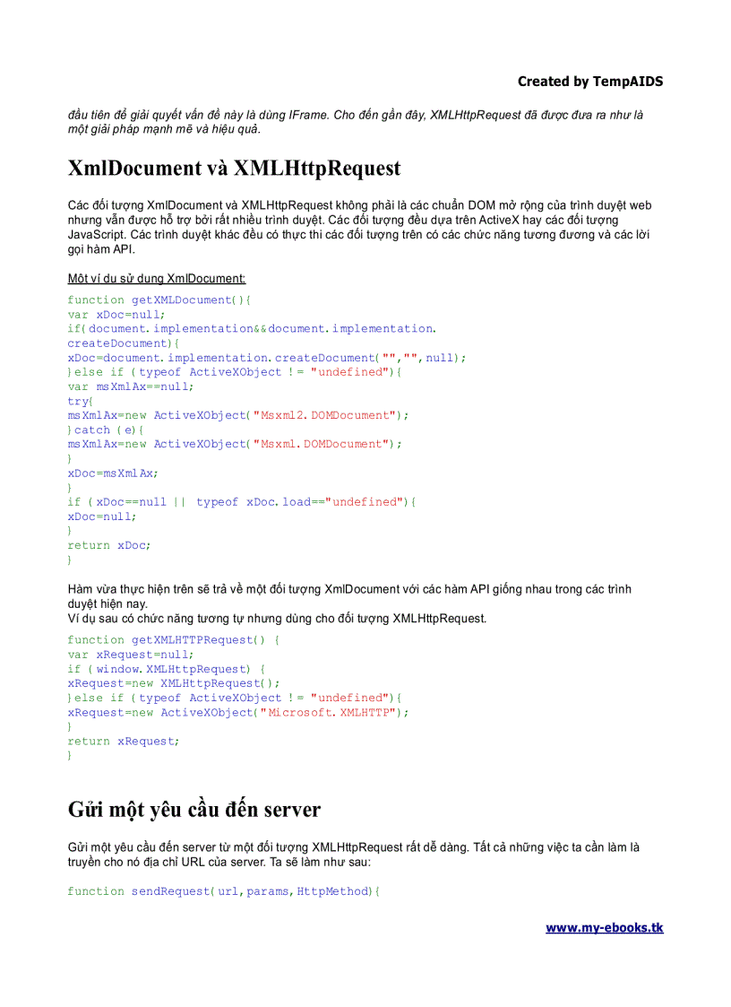image for page Ebook nhập môn Ajax
