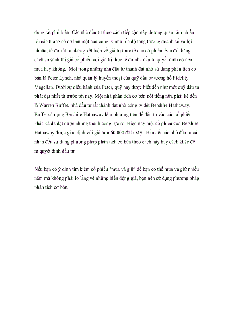image for page Một số khái niệm trong phân tích cổ phiếu
