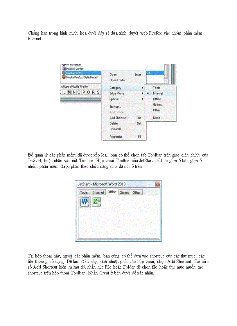 image for page Quản lý và truy cập nhanh các phần mềm đang có trên hệ thống