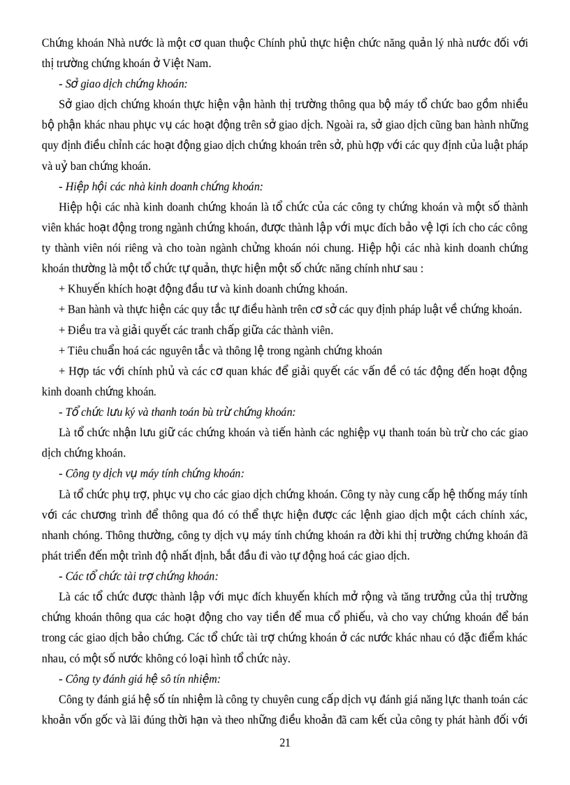 image for page Giáo trình chứng khoán