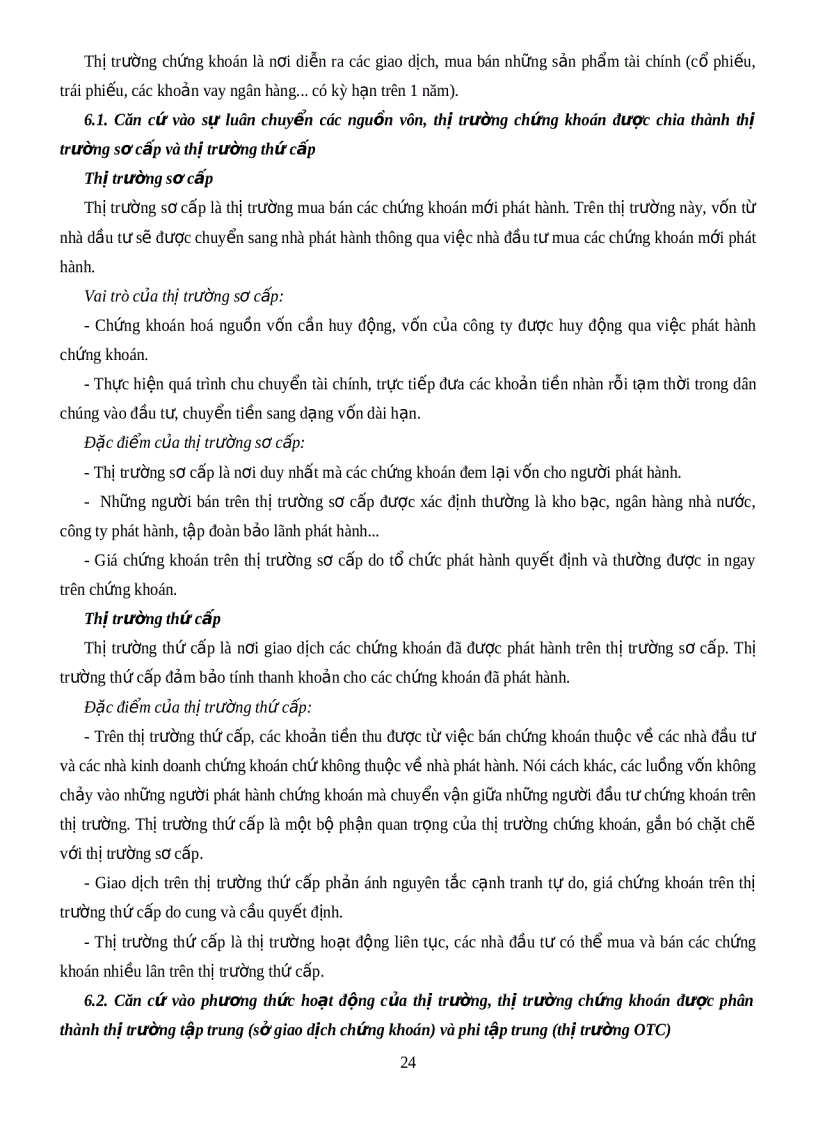 image for page Giáo trình chứng khoán