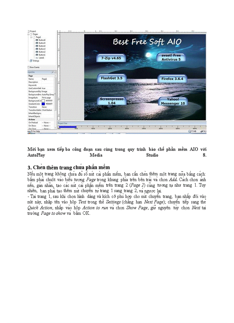image for page Hướng dẫn tạo 1 gói các phần mềm tiện ích