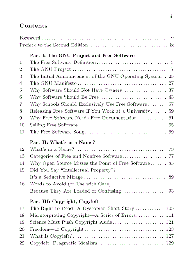 image for page Free Software Free Society