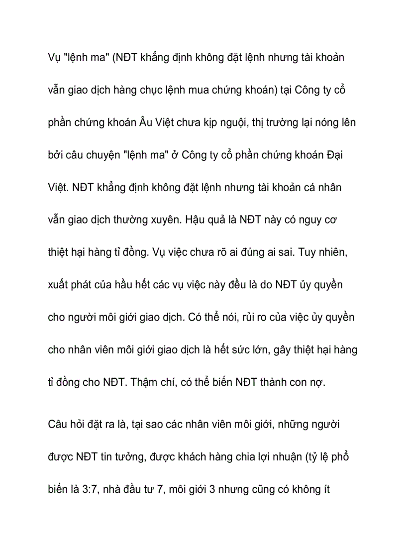 image for page Quả bom nổ chậm trong chứng khoán