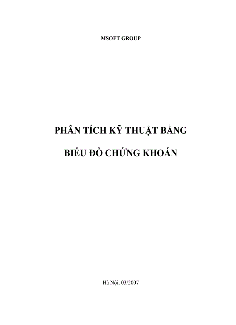 image for page Phân tích kỹ thuật bằng biểu đồ chứng khoán