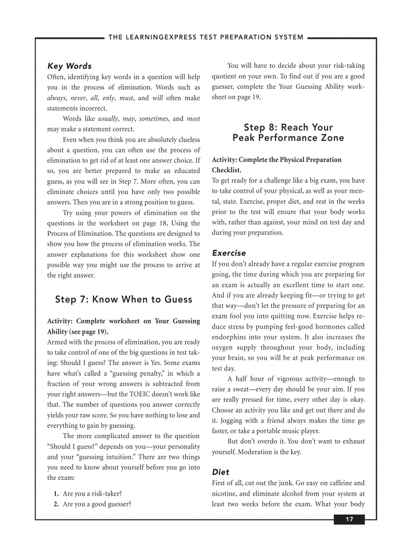 image for page TOEIC Test Prep