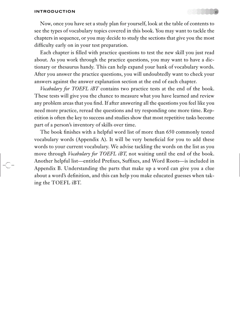 image for page Vocabulary for TOEFL iBT
