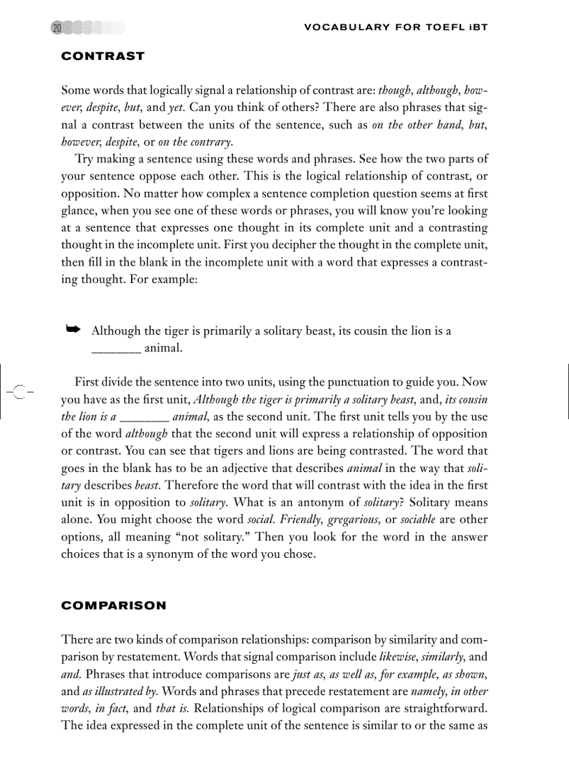 image for page Vocabulary for TOEFL iBT