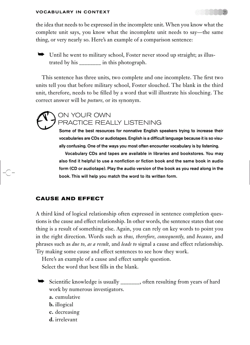 image for page Vocabulary for TOEFL iBT