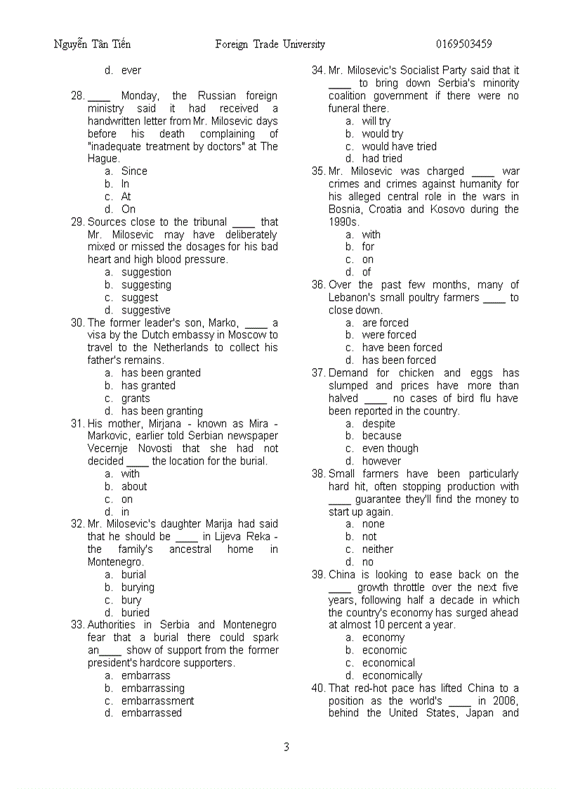 image for page Master part 5 toeic 07
