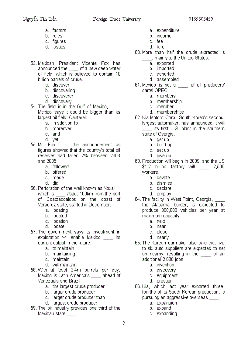 image for page Master part 5 toeic 07
