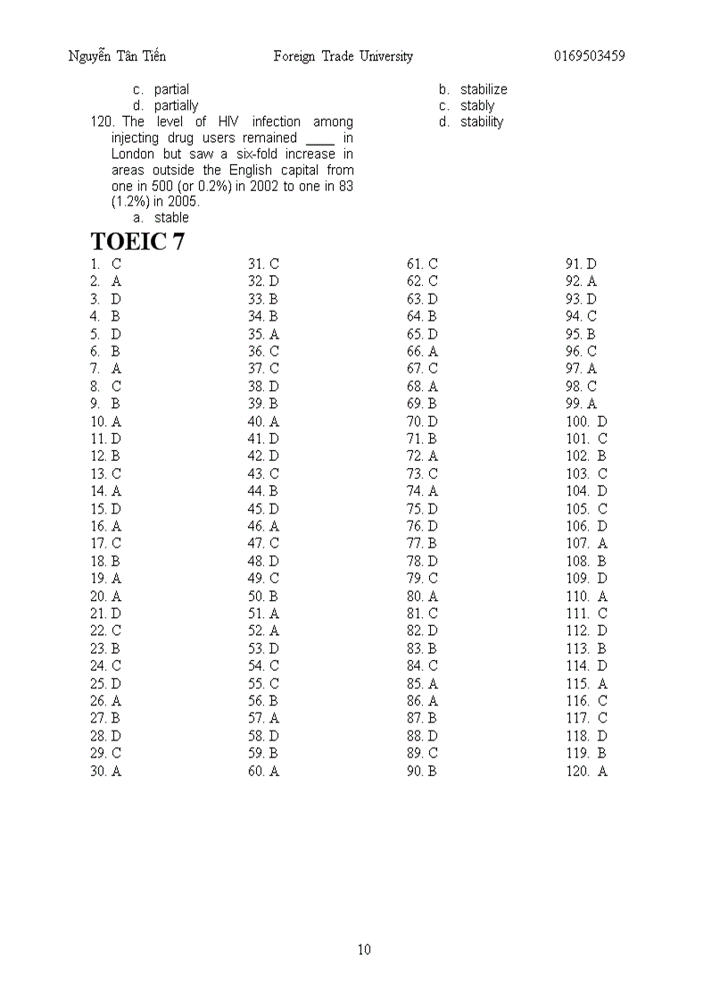 image for page Master part 5 toeic 07