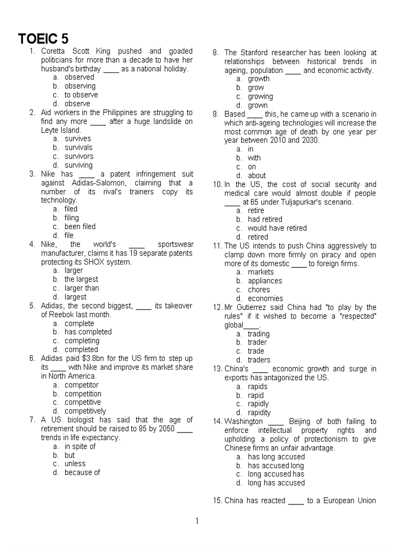 image for page Master part 5 toeic 05