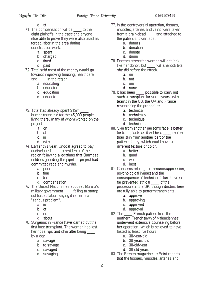 image for page Master part 5 toeic 03