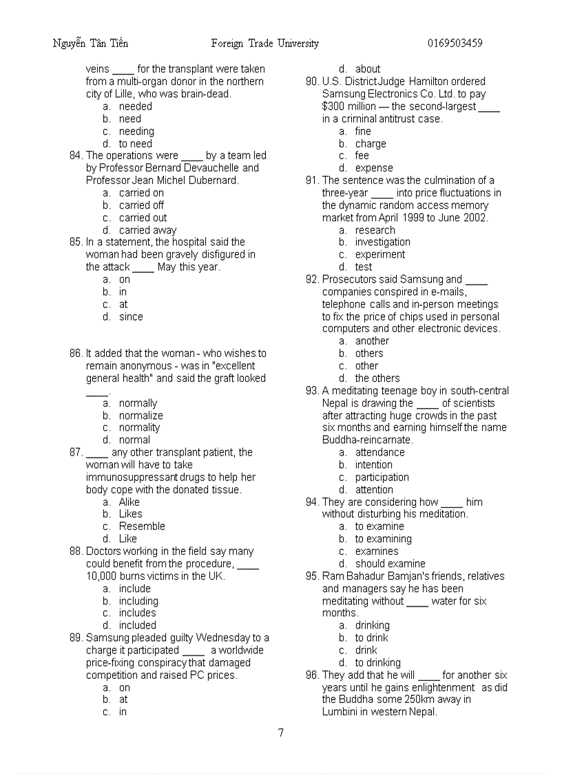 image for page Master part 5 toeic 03